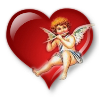 Символ Дня святого Валентина - купидон.